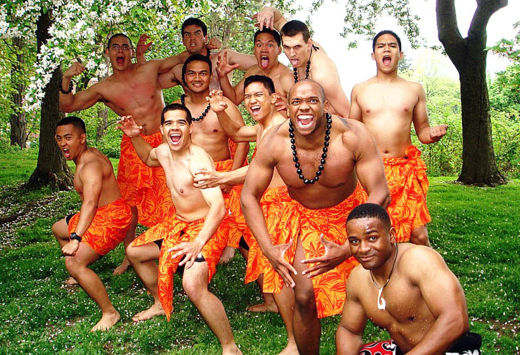 Cadets performed the Haka Dance during the eighth annual West Point Asian Pacific American Observance Celebration Friday at Trophy Point. A Haka is a traditional posture dance form with shouted accompaniment of the Maori of New Zealand. The U.S. Army photo