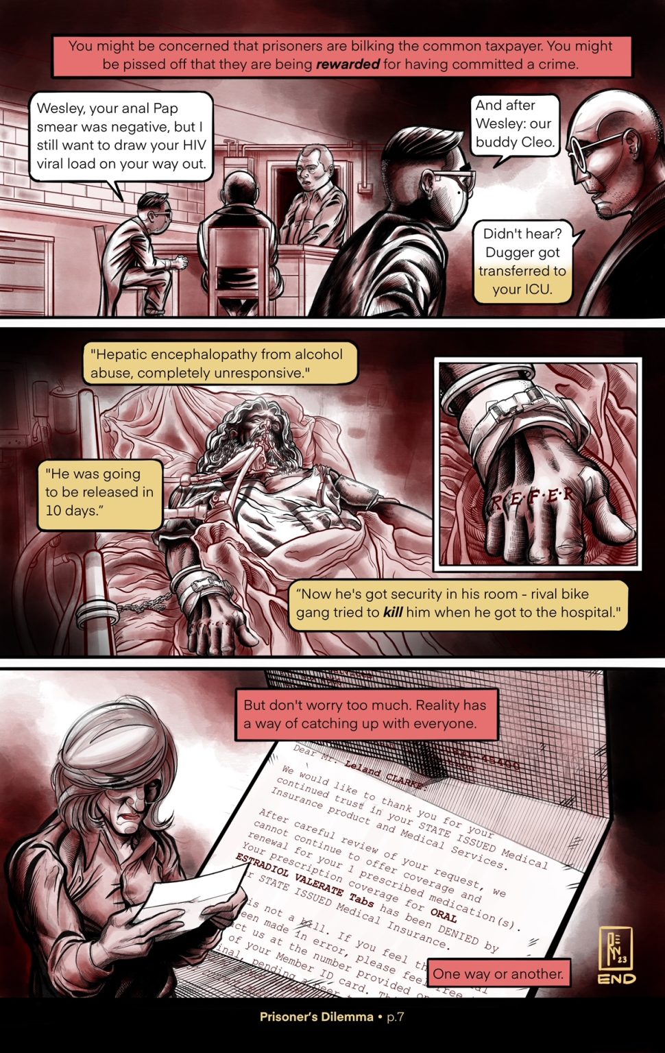 "Precipitated Withdrawal" Chapter 5: Prisoner’s Dilemma page 7
