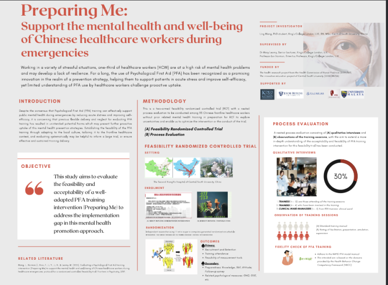 Edition 69 - Preparing Me: Support the Mental Health and Well-Being of Chinese Healthcare Workers During Emergencies